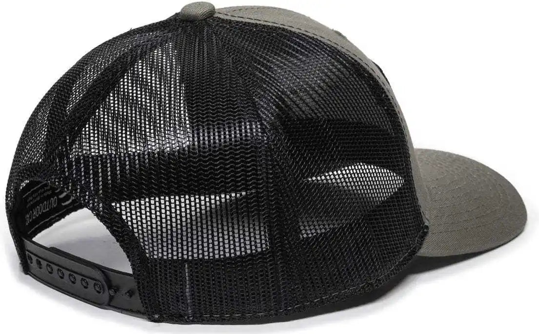 Oc Sports Mofs47a Mossey Oak Garment Washed Cotton Twill Cap - Olive Black - 6 7/8’’ - 7 1/2’’