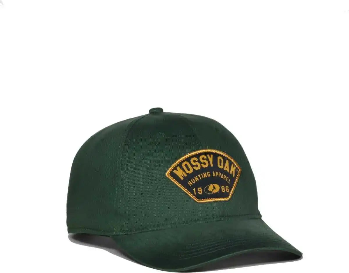 Oc Sports Mofs50a Mossy Oak Scout Patch Low Crrown Cap - Dark Green - Osfm