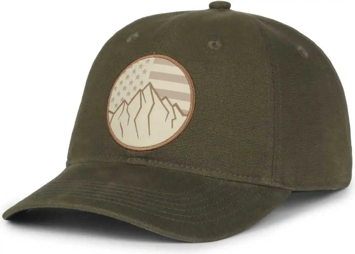 Oc Sports Mtn01 Mountain Match Cap - Olive - 6 7/8’’ - 7 1/2’’