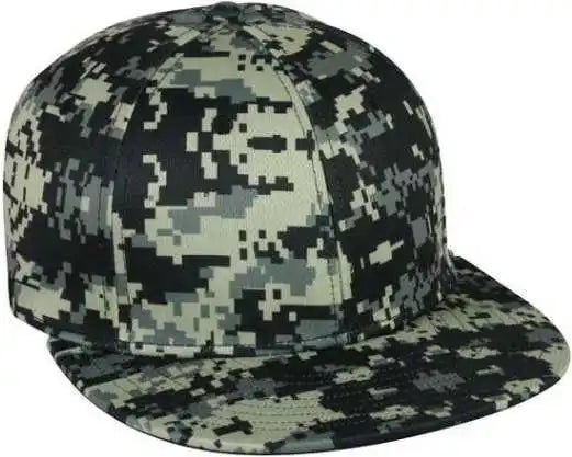 Oc Sports Mws1025d Proflex Protech Mesh Camo Q3 Cap - Black - 6 3/8’’ - 3/4’’