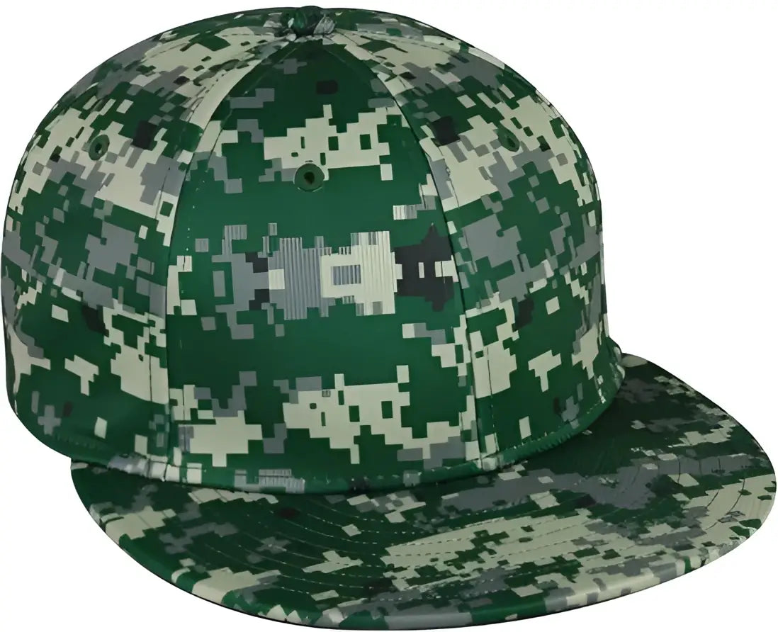 Oc Sports Mws1025d Proflex Protech Mesh Camo Q3 Cap - Dark Green