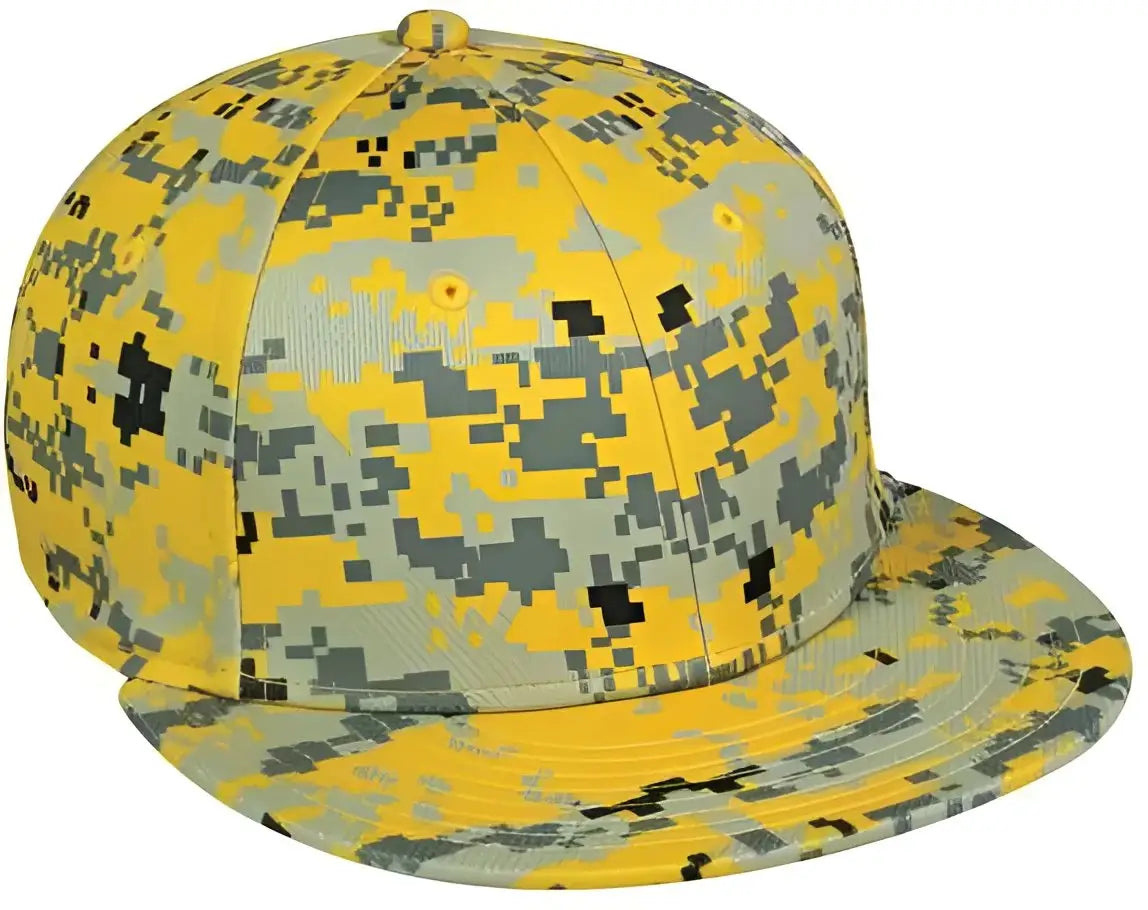 Oc Sports Mws1025d Proflex Protech Mesh Camo Q3 Cap - Gold
