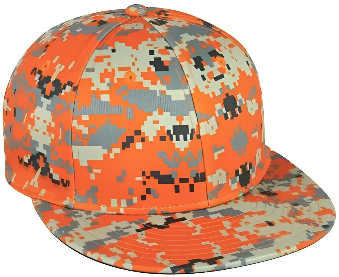 Oc Sports Mws1025d Proflex Protech Mesh Camo Q3 Cap - Orange - 6 3/8’’ - 3/4’’