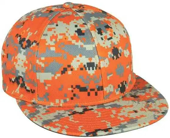 Oc Sports Mws1025d Proflex Protech Mesh Camo Q3 Cap - Orange - 6 3/8’’ - 3/4’’