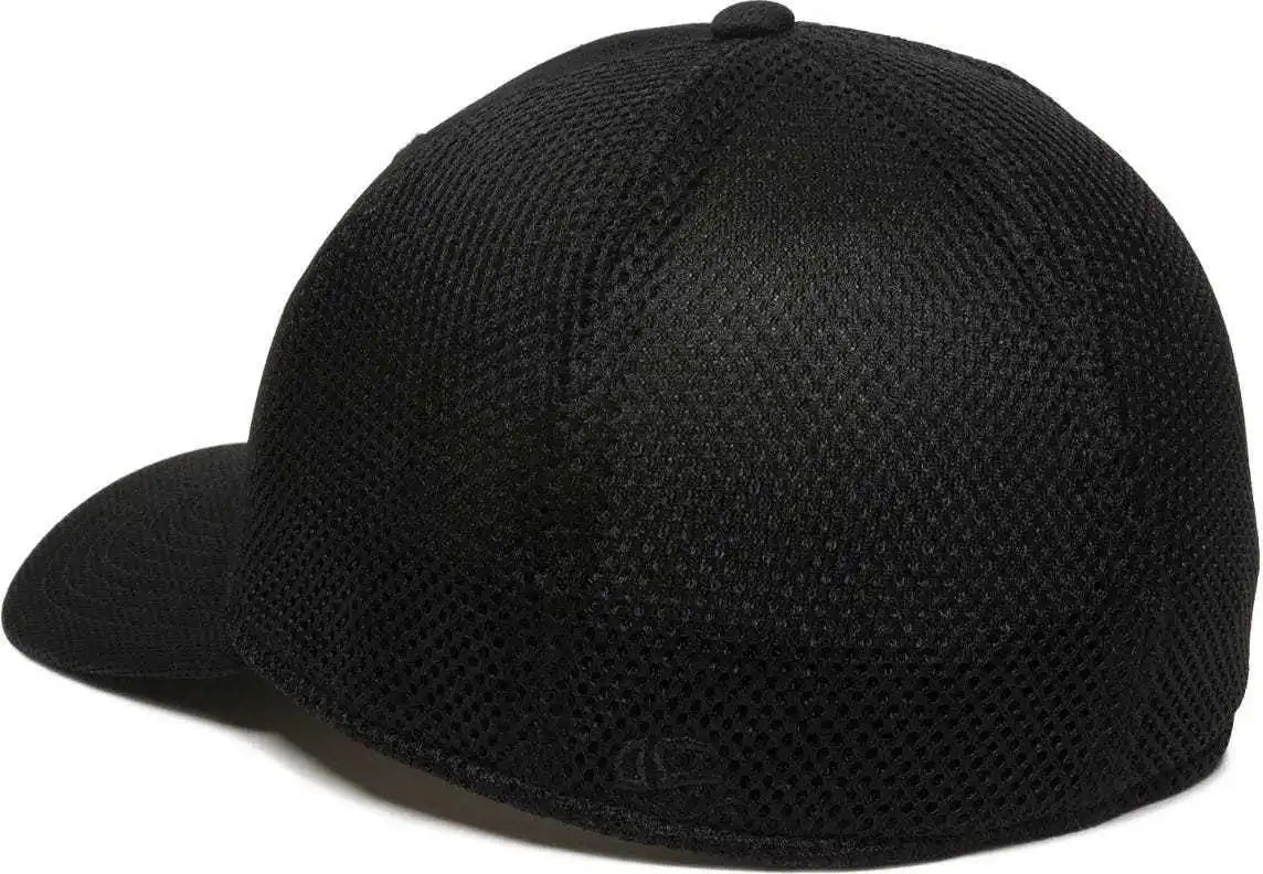Oc Sports Mws1125 Proflex Fit Sandwich Mesh Ball Cap - Black