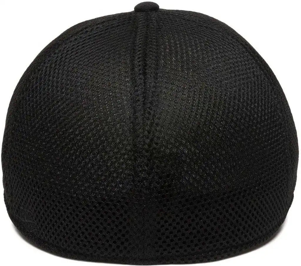 Oc Sports Mws1125 Proflex Fit Sandwich Mesh Ball Cap - Black - 6 3/4’’ - 7 1/8’’