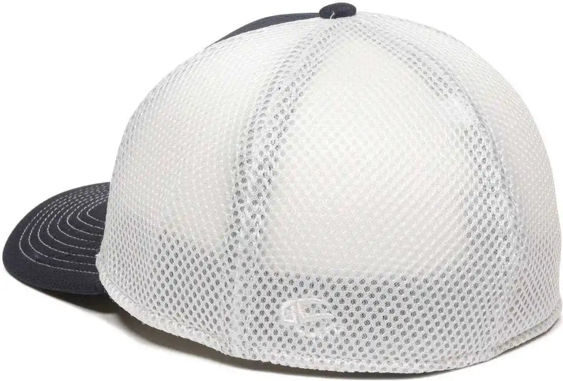 Oc Sports Mws1125 Proflex Fit Sandwich Mesh Ball Cap - Navy White