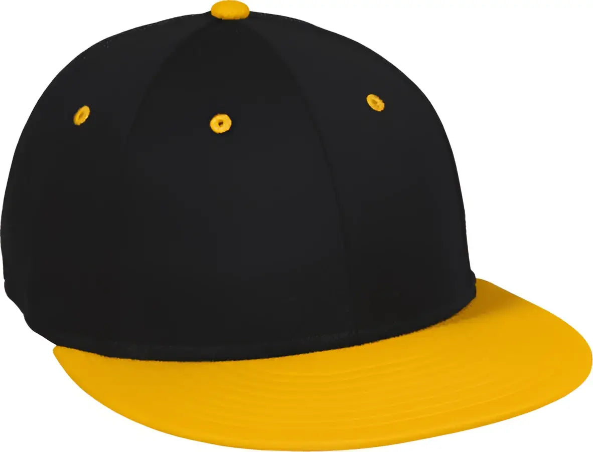 Oc Sports Mws1425 Protech Mesh Q3 Fabric Ball Cap - Black Gold