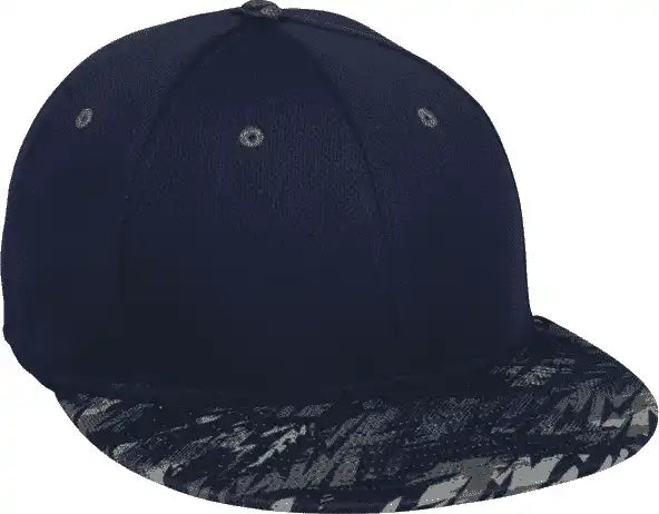Oc Sports Mws1425s Protech Mesh Flexfit Ball Cap - Navy Storm - Black / 6 3/8’’ - 3/4’’