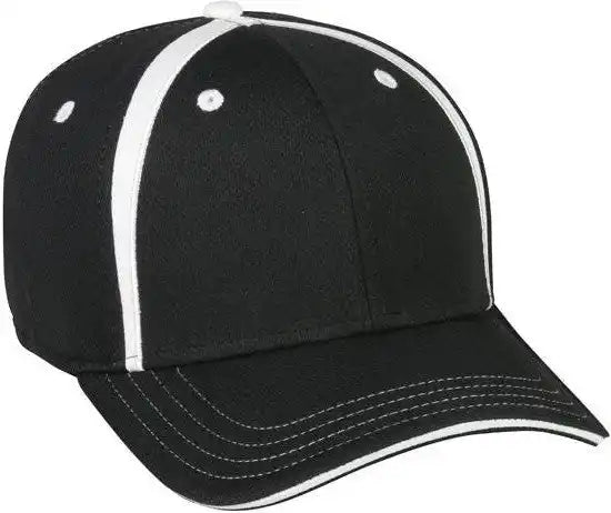 Oc Sports Mws1465i Proflex Protech Q3 Fabric Cap - Black White - 6 3/8’’ - 3/4’’
