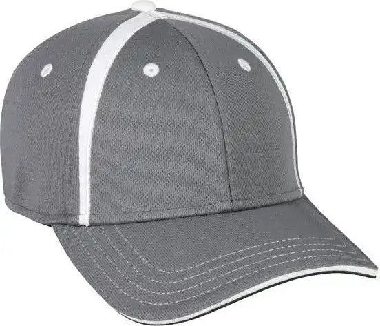 Oc Sports Mws1465i Proflex Protech Q3 Fabric Cap - Graphite White - Dark Gray / 6 3/8’’ - 3/4’’