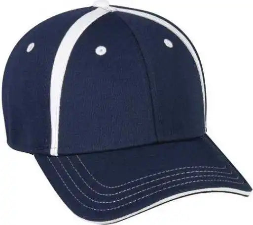 Oc Sports Mws1465i Proflex Protech Q3 Fabric Cap - Navy White - 6 3/8’’ - 3/4’’