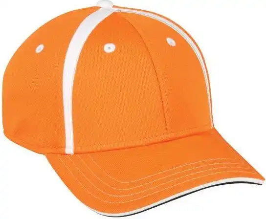 Oc Sports Mws1465i Proflex Protech Q3 Fabric Cap - Orange White - 6 3/8’’ - 3/4’’