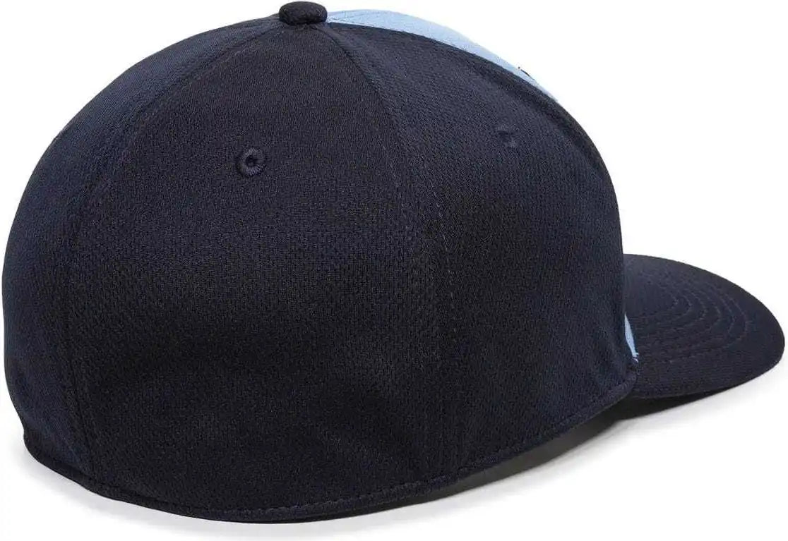 Oc Sports Mws25 Anti-glare Undervisor Cap -columbia Blue Navy