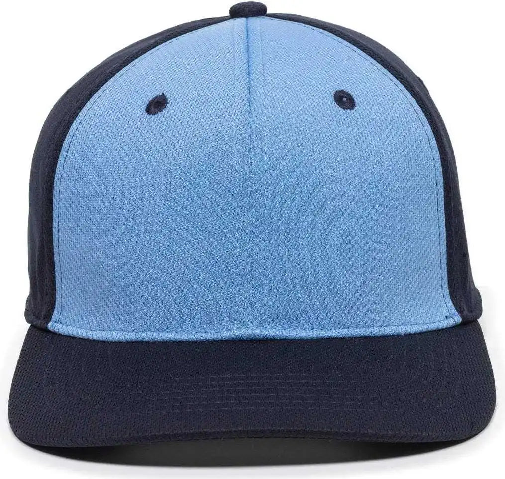 Oc Sports Mws25 Anti-glare Undervisor Cap -columbia Blue Navy