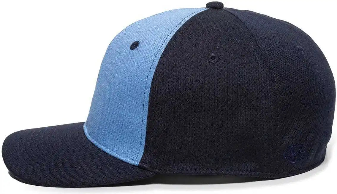 Oc Sports Mws25 Anti-glare Undervisor Cap -columbia Blue Navy