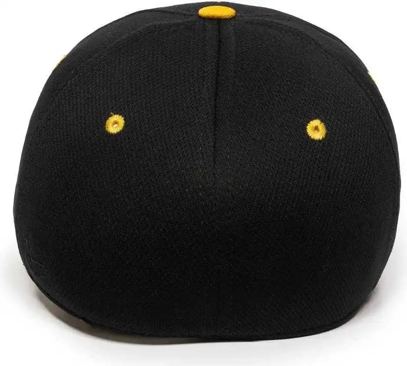 Oc Sports Mws25 Flexible Fitting Cap - Black Gold