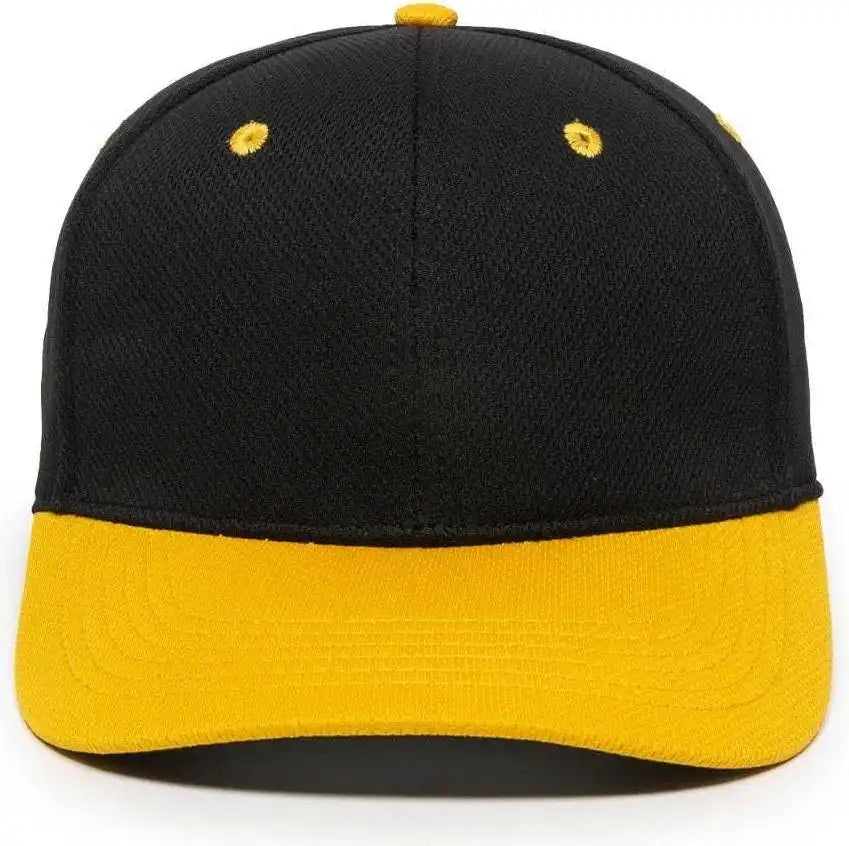 Oc Sports Mws25 Flexible Fitting Cap - Black Gold