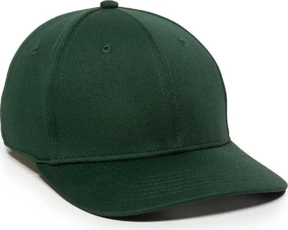 Oc Sports Mws25 Flexible Fitting Cap - Dark Green - Forest / 6 3/8’’ - 3/4’’