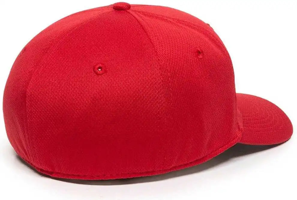 Oc Sports Mws25 Flexible Fitting Cap - Red