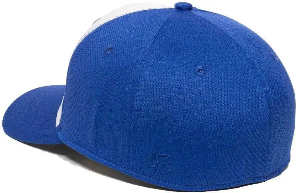 Oc Sports Mws25 Flexible Fitting Cap - White Royal
