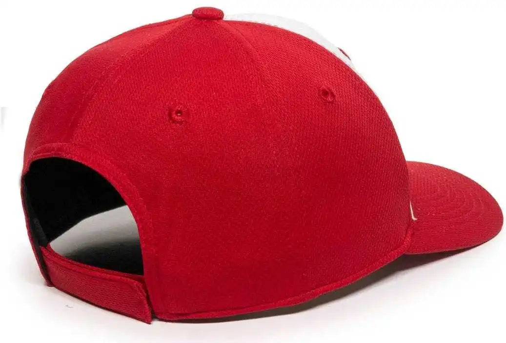 Oc Sports Mws50 Adjustable Cap - White Red