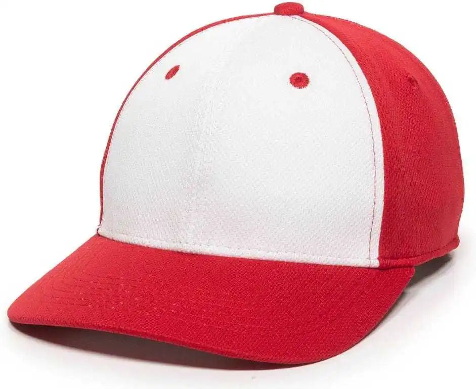 Oc Sports Mws50 Adjustable Cap - White Red