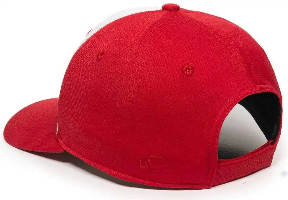 Oc Sports Mws50 Adjustable Cap - White Red