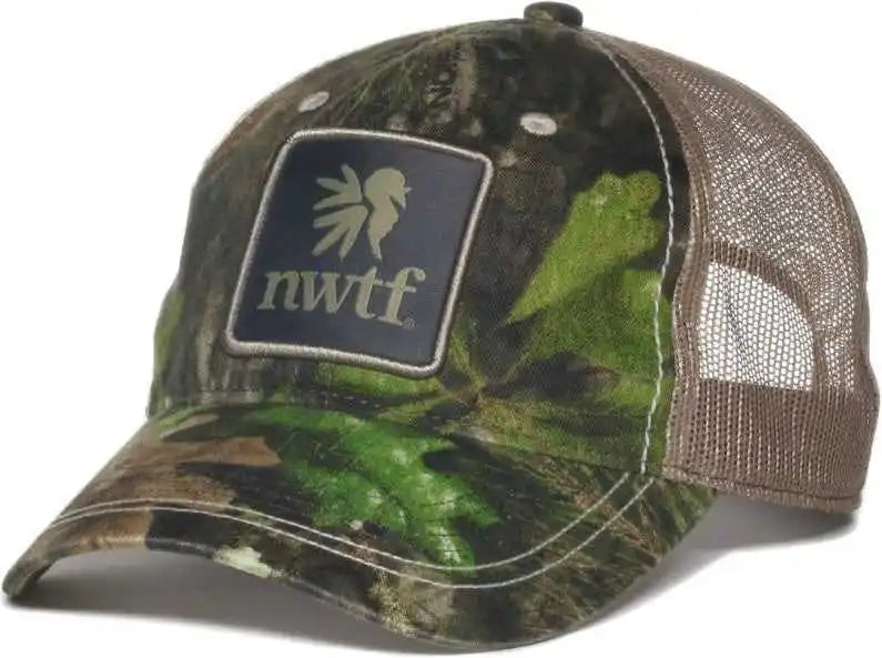 Oc Sports Nwtf32c National Wild Turkey Series Cap - Mossy Oak Obsession Khaki - Osfm