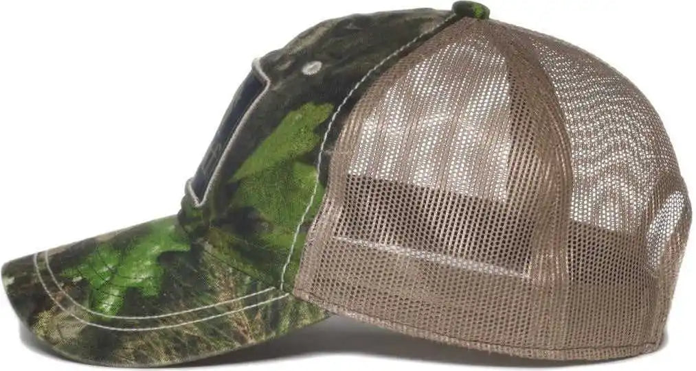 Oc Sports Nwtf32c National Wild Turkey Series Cap - Mossy Oak Obsession Khaki - Osfm