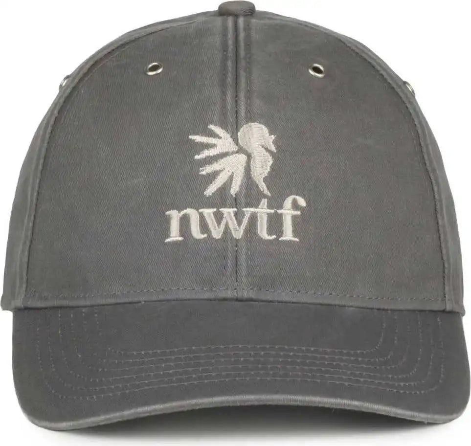 Oc Sports Nwtf37 National Wild Turkey Series Cap - Dark Gray - 6 7/8’’ - 7 1/2’’