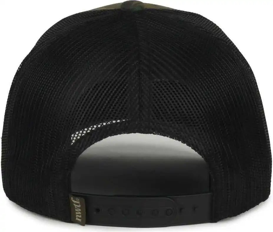 Oc Sports Nwtf38 National Wild Turkey Series Cap - Mossy Oak Greenleaf Black - Osfm