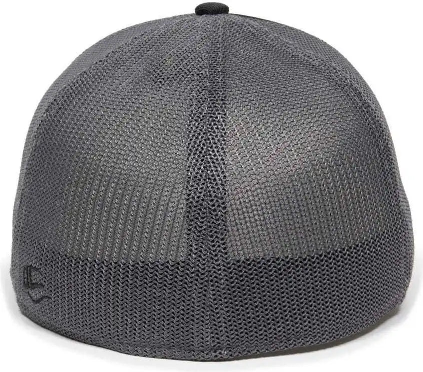 Oc Sports Oc12m Phenom Performance Twill Front Panel Cap -black Graphite