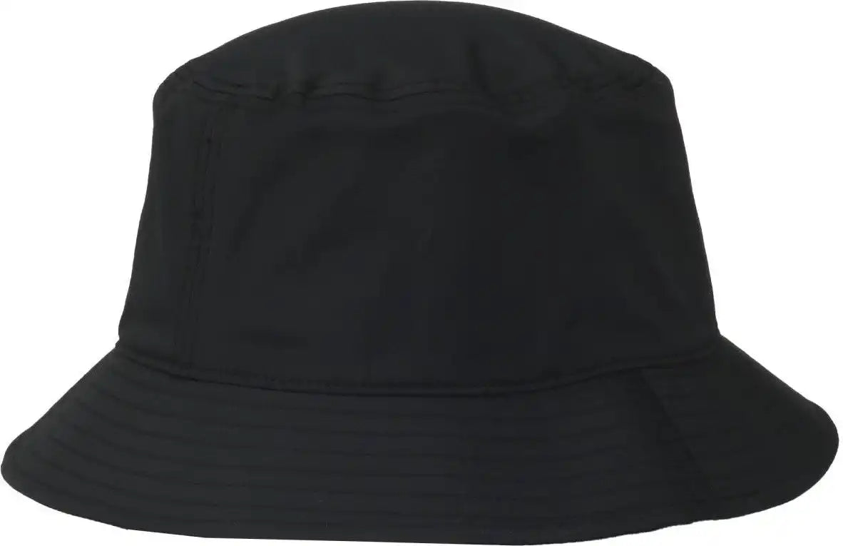 Oc Sports Oc200pf Medium Washed Bucket Polyester Hat - Black - Osfm