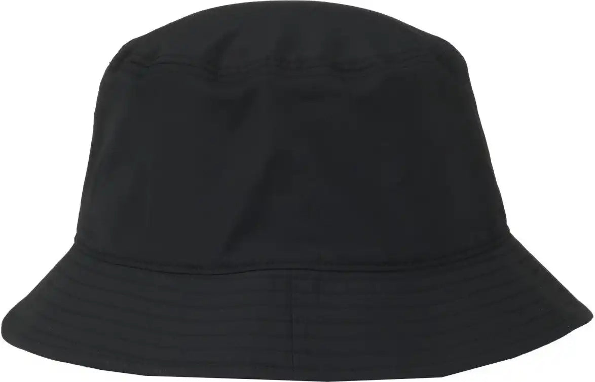 Oc Sports Oc200pf Medium Washed Bucket Polyester Hat - Black - Osfm