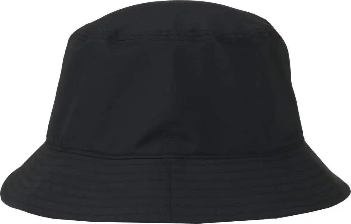 Oc Sports Oc200pf Medium Washed Bucket Polyester Hat - Black - Osfm