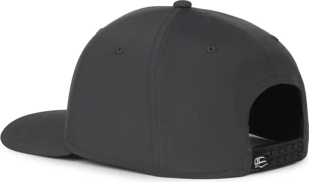 Oc Sports Oc360pf Proflex Adjustable Solid Back Cap - Dark Gray