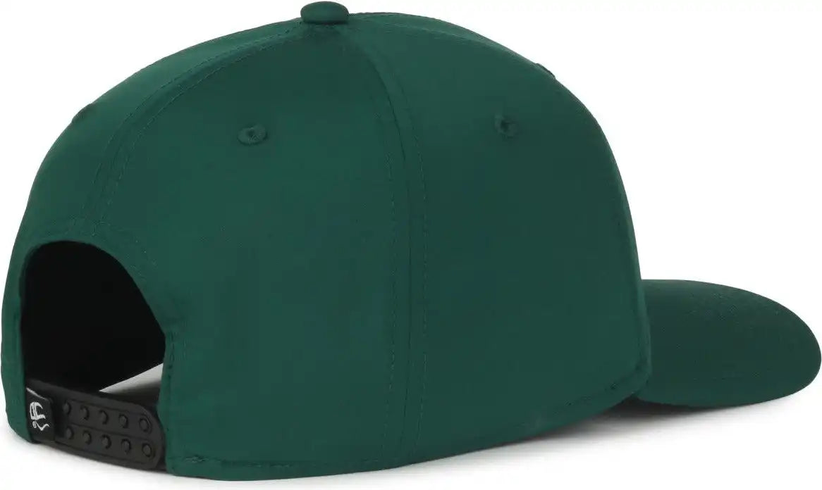 Oc Sports Oc360pf Proflex Adjustable Solid Back Cap - Dark Green - Osfm