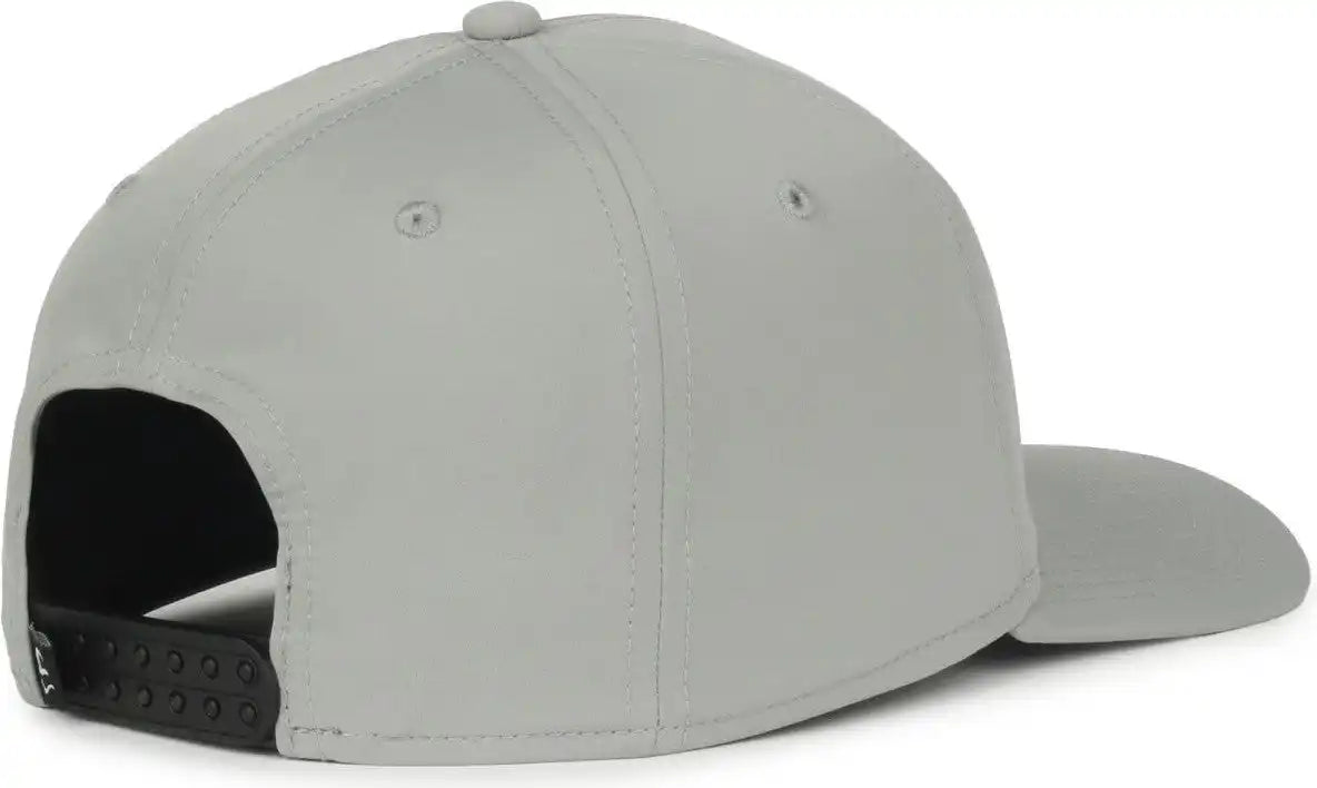 Oc Sports Oc360pf Proflex Adjustable Solid Back Cap - Light Gray - Osfm