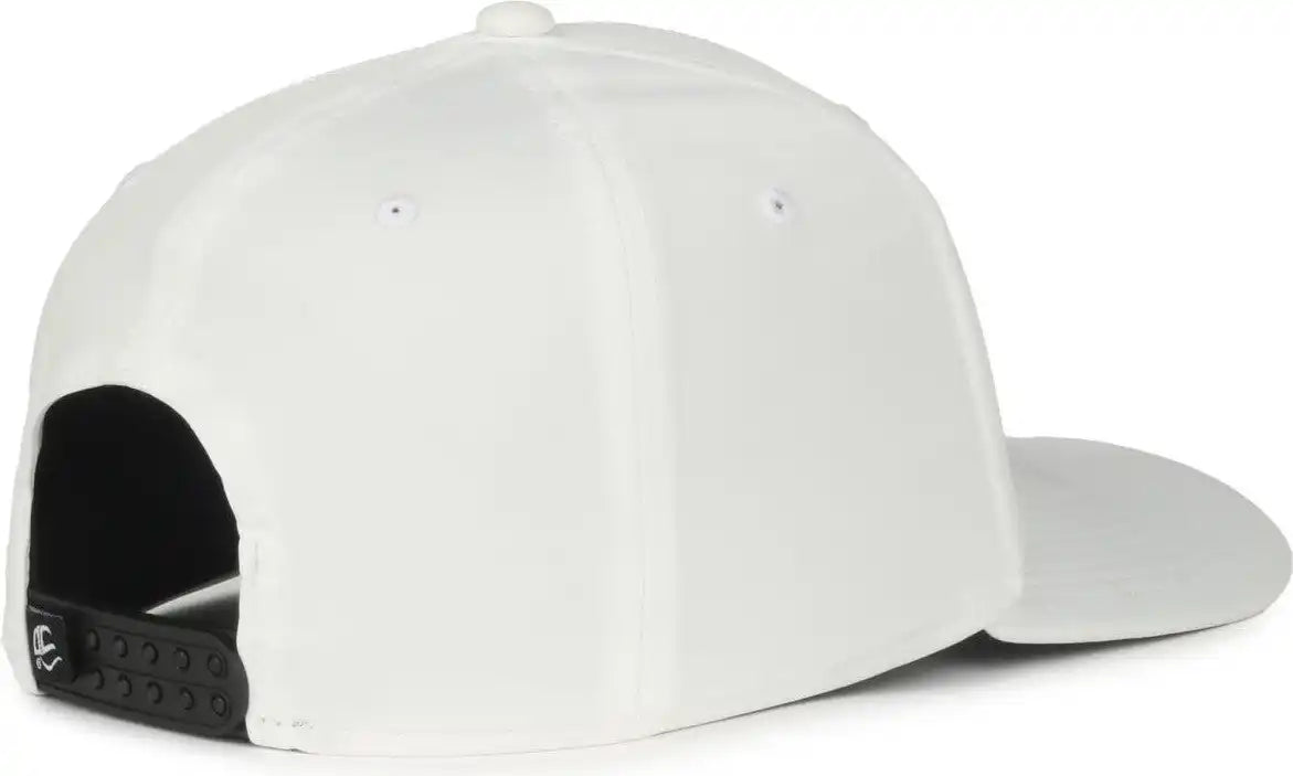 Oc Sports Oc360pf Proflex Adjustable Solid Back Cap - White
