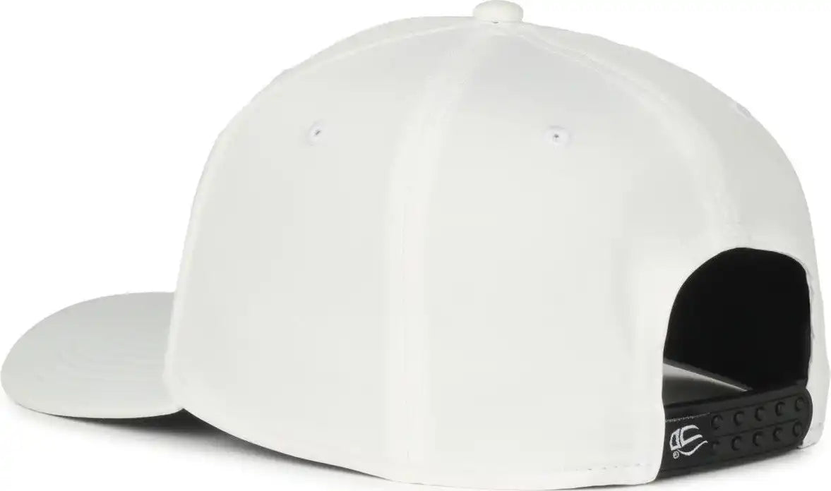 Oc Sports Oc360pf Proflex Adjustable Solid Back Cap - White
