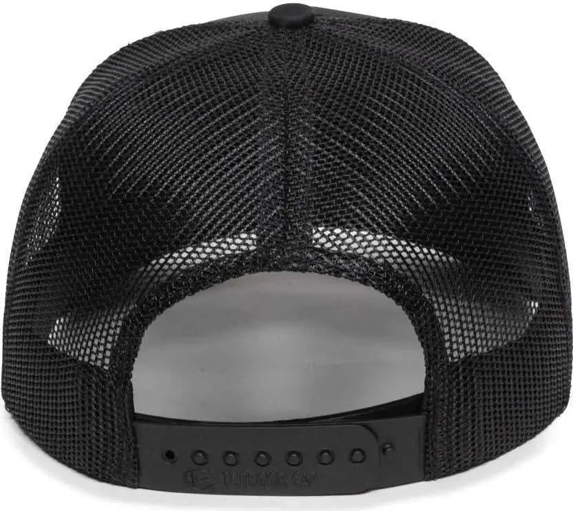 Oc Sports Oc503m Stripped Front Panel Cap - Black Charcoal