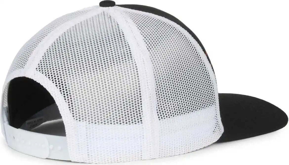 Oc Sports Oc503m Stripped Front Panel Cap - Black Prism - Osfm