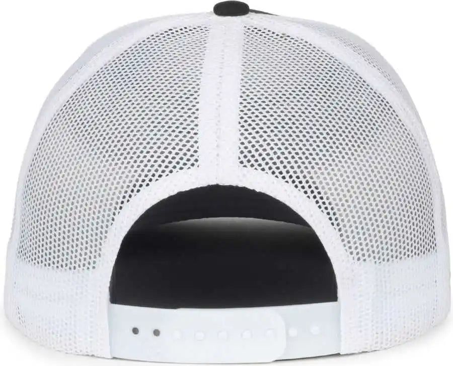 Oc Sports Oc503m Stripped Front Panel Cap - Black Prism - Osfm