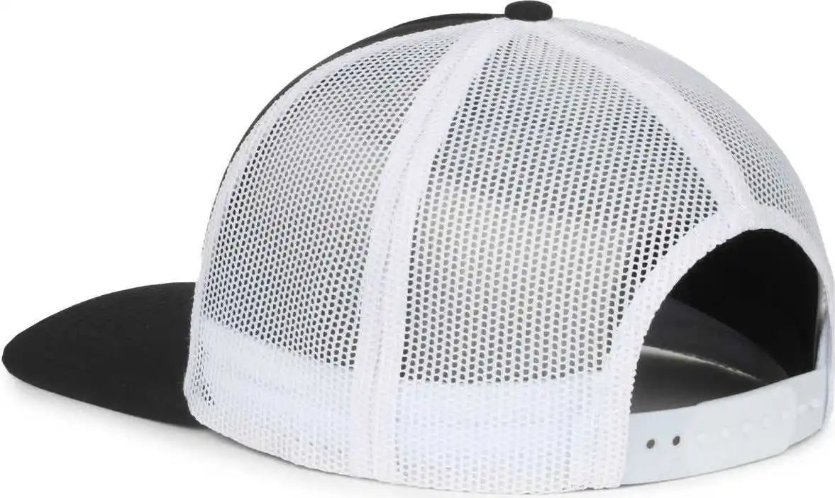 Oc Sports Oc503m Stripped Front Panel Cap - Black Prism - Osfm