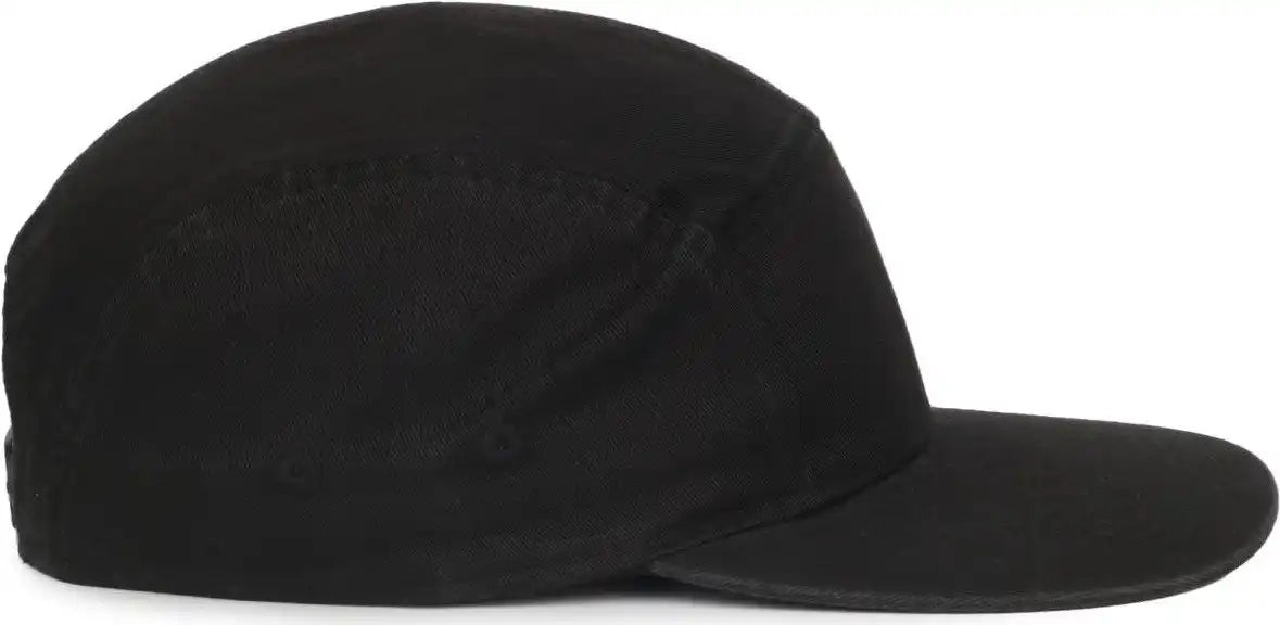 Oc Sports Oc505 5-panel Camper Cap - Black - Osfm