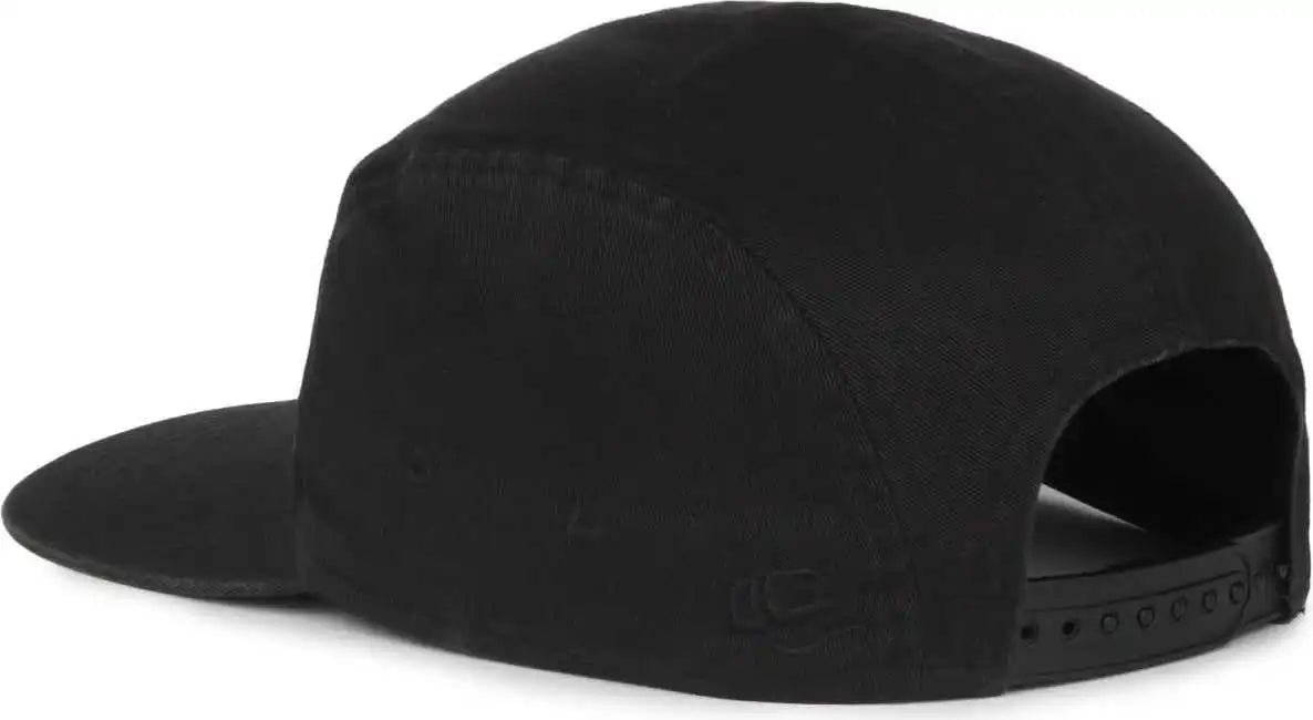 Oc Sports Oc505 5-panel Camper Cap - Black - Osfm