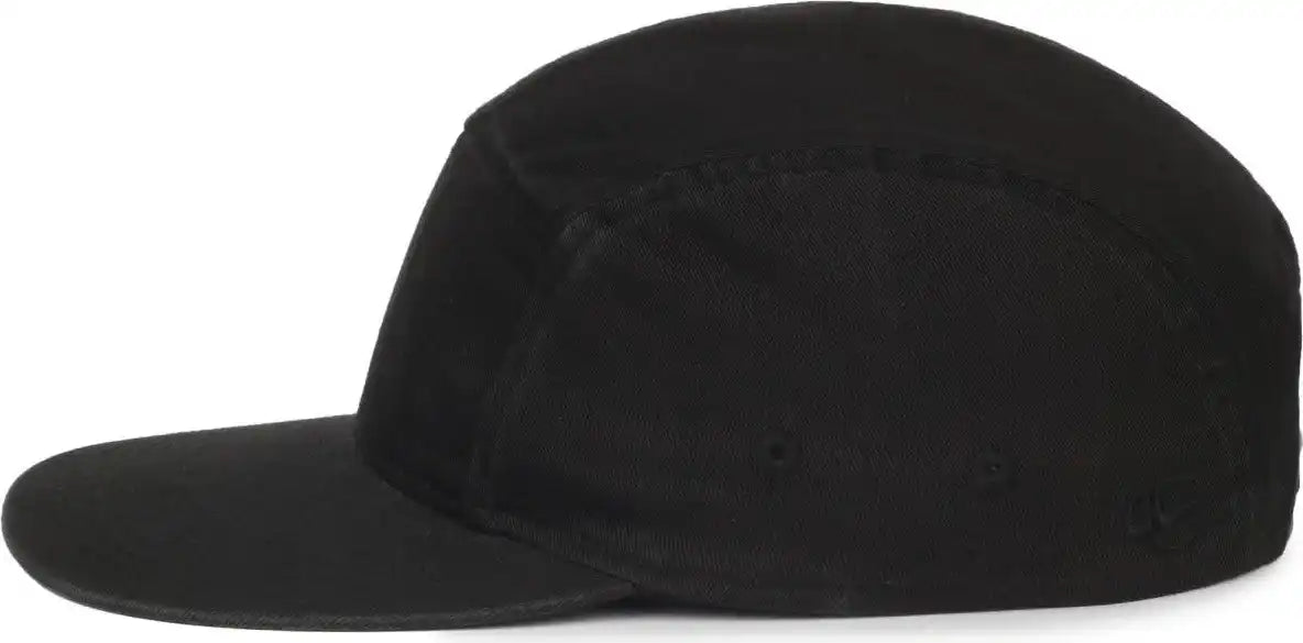 Oc Sports Oc505 5-panel Camper Cap - Black - Osfm