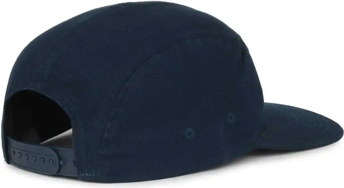 Oc Sports Oc505 5-panel Camper Cap - Navy - Osfm