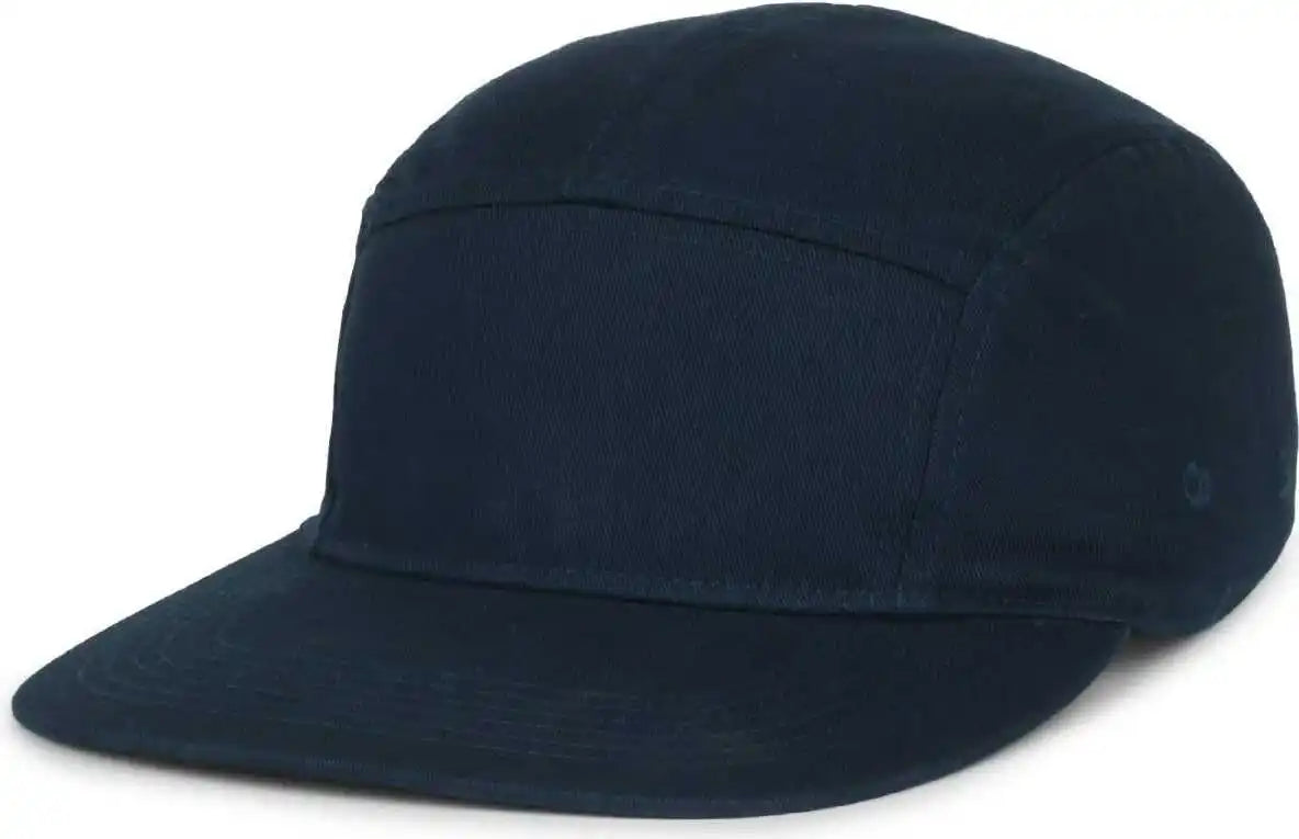Oc Sports Oc505 5-panel Camper Cap - Navy - Osfm